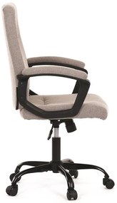 Irodai szék hintamechanikával, barna szövetkárpittal. KA-Y391 CRM2