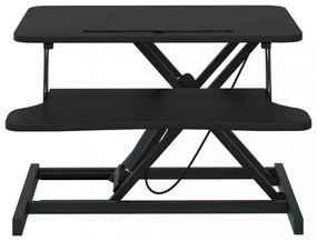 acél és fatermék állítható munkaállomás 60 x 40 x (13-41,5) cm