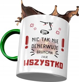 Zöld Bögre Bruno Férj Kolléga Ajándék Nyomtatott Fotóval