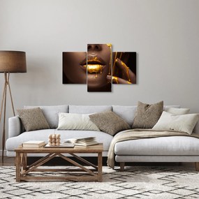 Kép - Nő arany ajkal (90x60 cm)