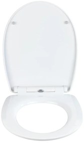 WENKO 23533100-WC WC-ülőke, teherbírás 300/350 kg, 36,5x45 cm, színes/ezüst