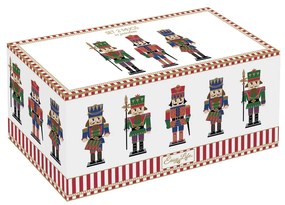 Karácsonyi diótörő mintás porcelán bögre szett Nutcrackers