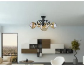 Felületre szerelhető csillár VENUS GOLD 5xE27/60W/230V