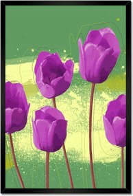 Poszterek keretben 40x60 Mezei pipacs Divatos minta