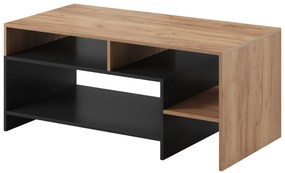 Dohányzóasztal Alvera (arany craft tölgy + antracit). 1041168