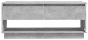 betonszürke szerelt fa TV-szekrény 102x41x44 cm