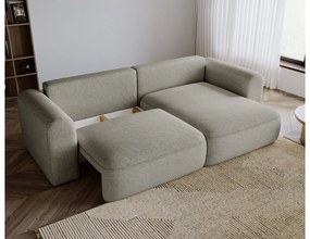 Sarokkanapé Sorento  (bézsszürke + fekete). 1099447