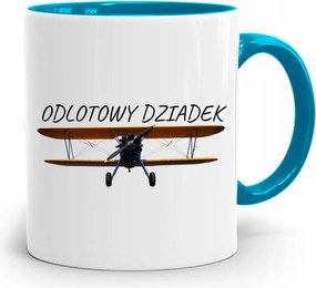 Kék Bögre Nagypapa Napja Nagypapa Nyomtatott Fényképpel