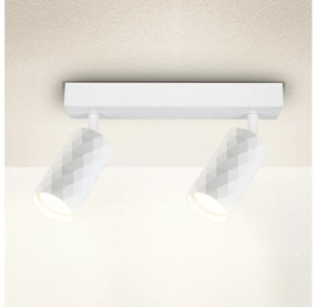 Brilagi - Irányítható spotlámpa SELE DIAMANT 2xGU10/30W/230V fehér