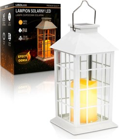 LED-es kerti lámpa Napelemes lampion mécses