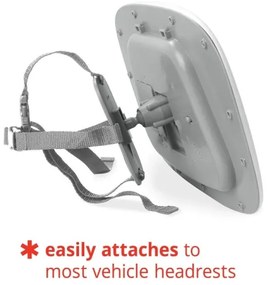 Skip Hop - Gyermek autó visszapillantó tükör LINING CLOUD 3xAA