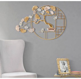 Fém fali dekoráció 91,5x63 cm Nippon – Mauro Ferretti