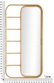 Fali tükör 77.5x151 cm Panama – Mauro Ferretti