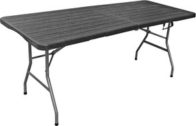 ROJAPLAST Asztal CATERING 180 x 74 cm fekete