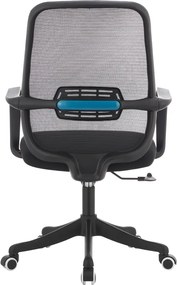 Irodai szék, fekete, DERVIN