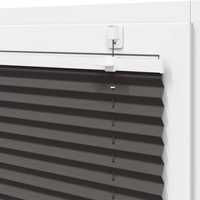 pliszírozott redőny fekete 40x150 cm szövetszélesség 39,4 cm
