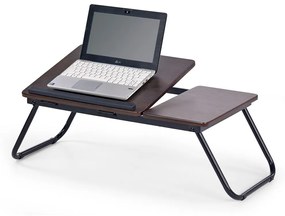 Laptop asztal Sylvester, sötét dió