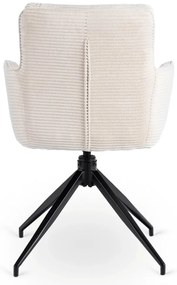 Forgó Étkező/Tárgyaló Fotel Krém Színben.