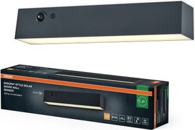 Osram - LED napelemes fali lámpa ENDURA STYLE LED/12,4W/4,2V 2000 mAh IP54 antracit
