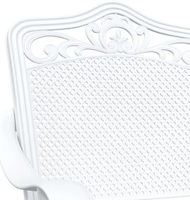 3 darabos Kerti Bistro Szett Fehér Járdahőd