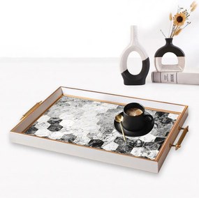 Üveg tálca, 38×24 cm – TPB9822