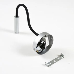 Brilagi - LED Rugalmas fali lámpa MAYA LED/3W/230V 4000K ezüst