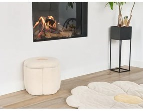 Childhome - Taburet FLOWER átm. 35 cm krémes