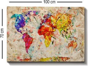 Kanvas vászonkép, 70×100 cm – TR529TCR1510