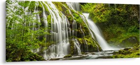 Kép - Vízesés, Wind River Valley (120x50 cm)