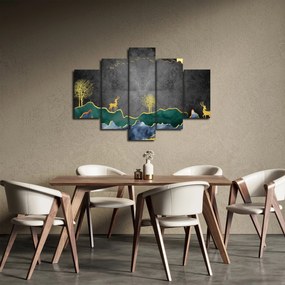 Kép - Hegyi táj (150x105 cm)