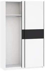 BERNO Gardrób Fehér Színben. 120 cm.
