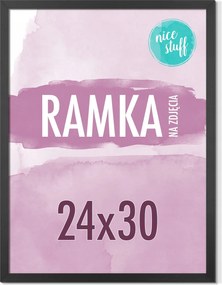 Képkeret 24x30 Képkeret 24x30 Képkeret fekete Mdf fekete