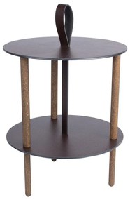 Kerek tárolóasztal ø 38 cm Strap S Bull – LIND DNA