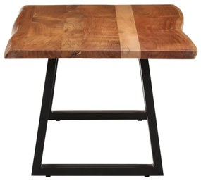 tömör akácfa dohányzóasztal 110 x 55 x 40 cm
