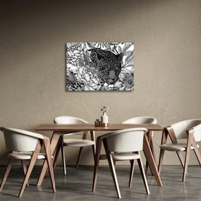 Kép - Egzotikus kert (70x50 cm)