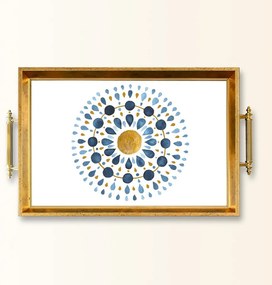 Üveg tálca, 38×24 cm – TPEA9801