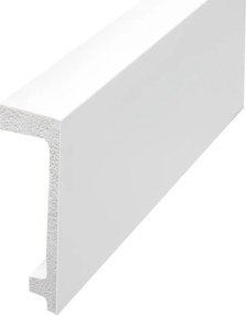 Függönykarnis MK-12 Poliuretán Fehér Kemény! 12 cm