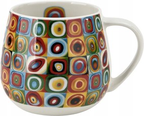 Hordó bögre Squares With CIRCLES,W.Kandinsky