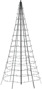 Twinkly TWP750SPP-BEU LED RGBW kültéri karácsonyfa 750 LED, 4m, IP44, Wi-Fi
