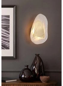 Searchlight 32983PB - DESTINY LED fali lámpatest LED/8W/230V fehér