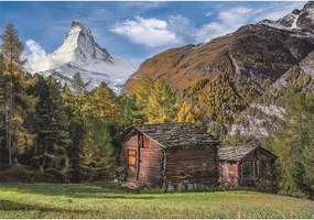 Hegyvidék Charming Matterhorn 500 db-os Compact puzzle Clementoni