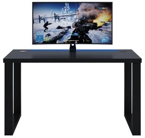 Zondo Gamer PC asztal Gamer S (fekete) (RGB LED világítással). 1054989
