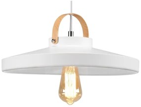 Csillár zsinóron NEXT 1xE27/60W/230V fehér