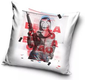 A nagy pénzrablás párna, díszpárna 40*40 cm