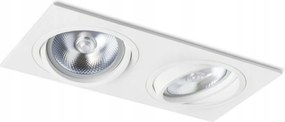 Rendl Pasadena G53 Sq II fehér 12V G53 2x50W süllyesztett lámpa