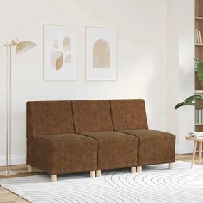 barna művelúr kanapéfotel 55 cm