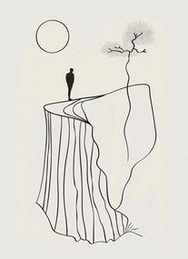 Poszter 40x55cm Magány és magasztosság