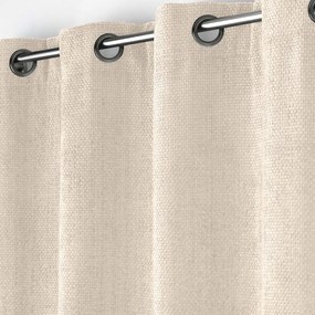 Bézs zsenília függöny 140x260 cm Leo – douceur d'intérieur