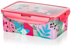 Vetro-plus MINNIE műanyag hermetikus ételtroló, 1,19 l