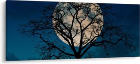 Fa képe teliholdkor (120x50 cm)